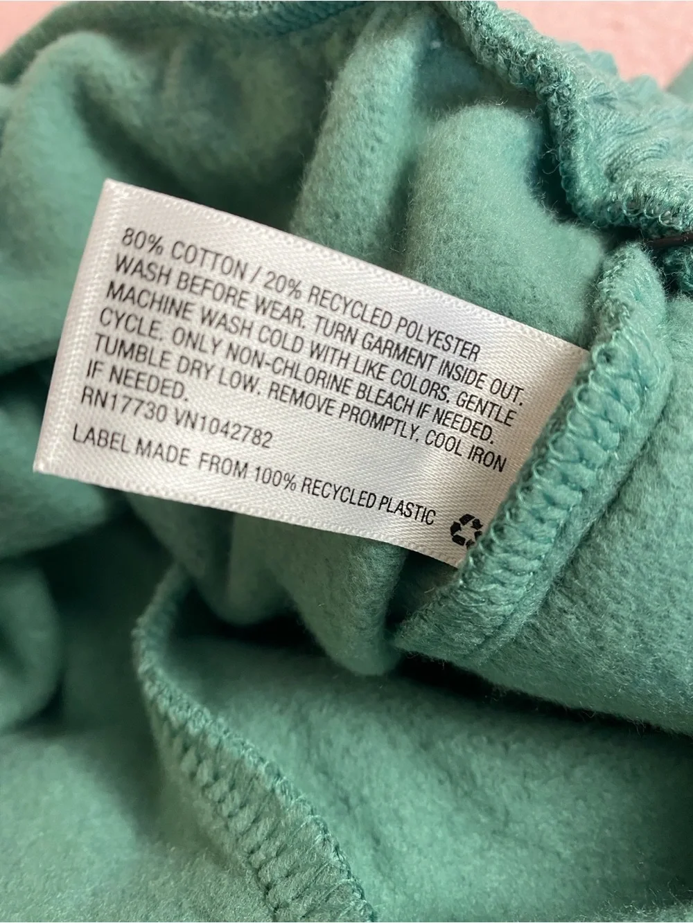 Kids green sweatpants size XL #1543